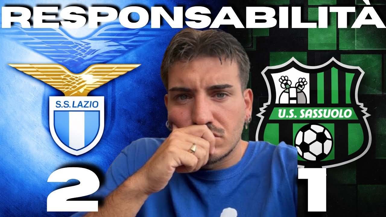 🚨MARUSIC NEL FINALEEE‼️ANCORA HORROR MURIC😱 LAZ 2- SAS 1 #calcio #lazio #sasyonside #sassuolo #viral