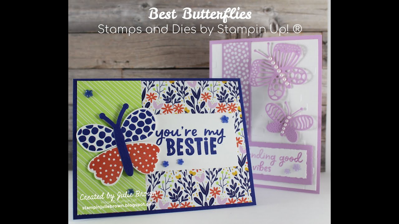Best Butterflies Bundle by Stampin Up!® Quick and Easy!