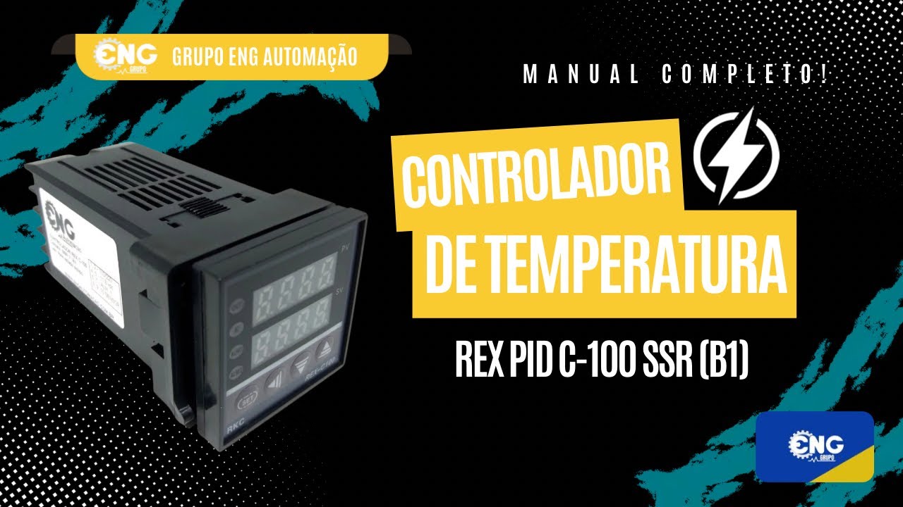 Controlador de temperatura Pid Rex-c100
