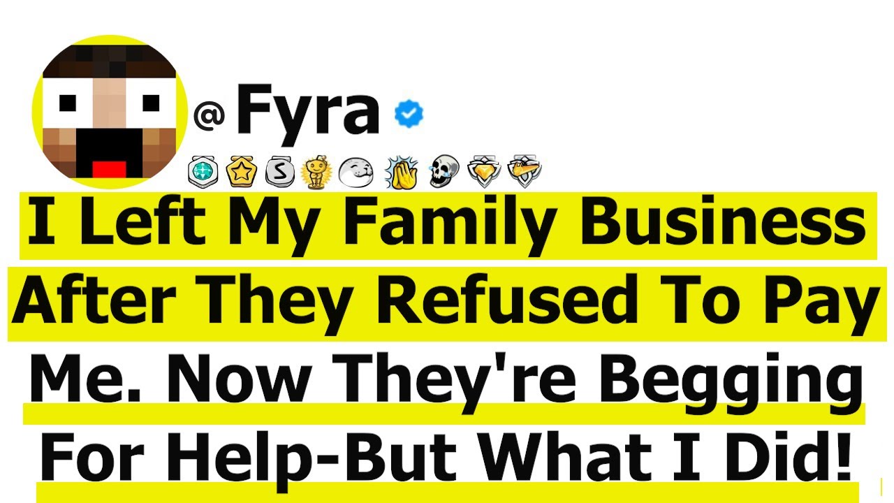 I Left My Family Business After They Refused To Pay Me. Now They're Begging For Help-But What I Did!