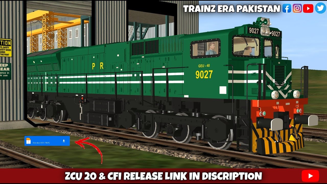 SHARE ADDONS FOR TRAINZ | ZCU 20 & CFI DOWNLOAD NOW FOR TRAINZ SIMULATOR | PAKISTANI ADDONS