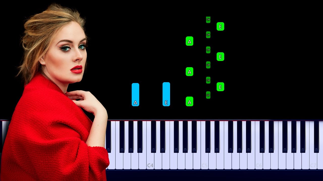 Adele - Someone Like You Piano Tutorial