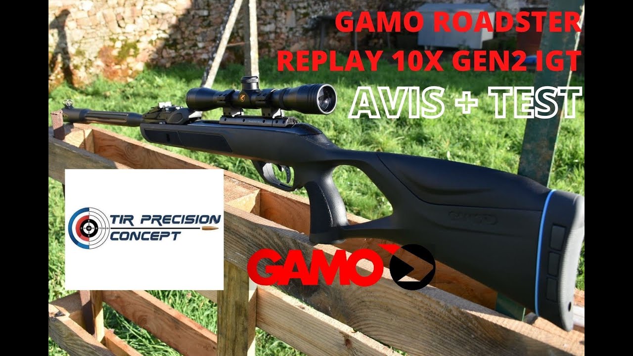 [PRÉSENTATION + TEST] GAMO ROADSTER REPLAY 10X IGT GEN 2