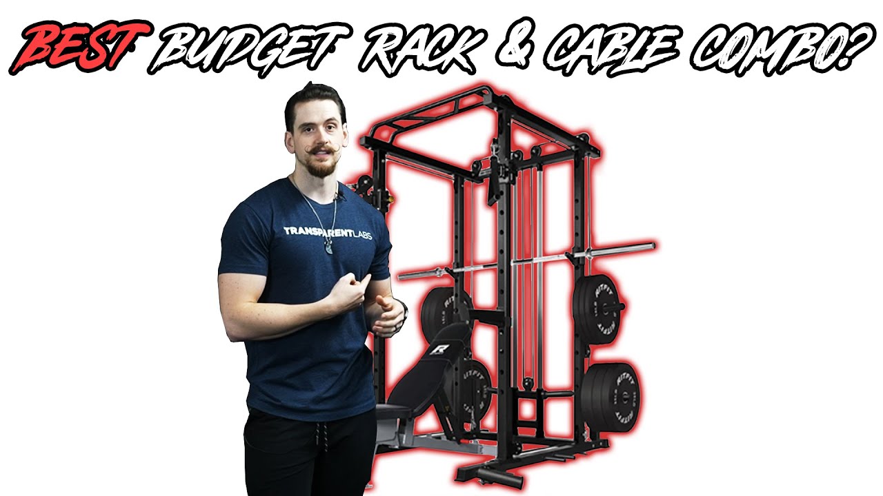 BEST Budget Rack and Cable Combo | RitFit PPC03 Power Cage with Cable Crossover Review