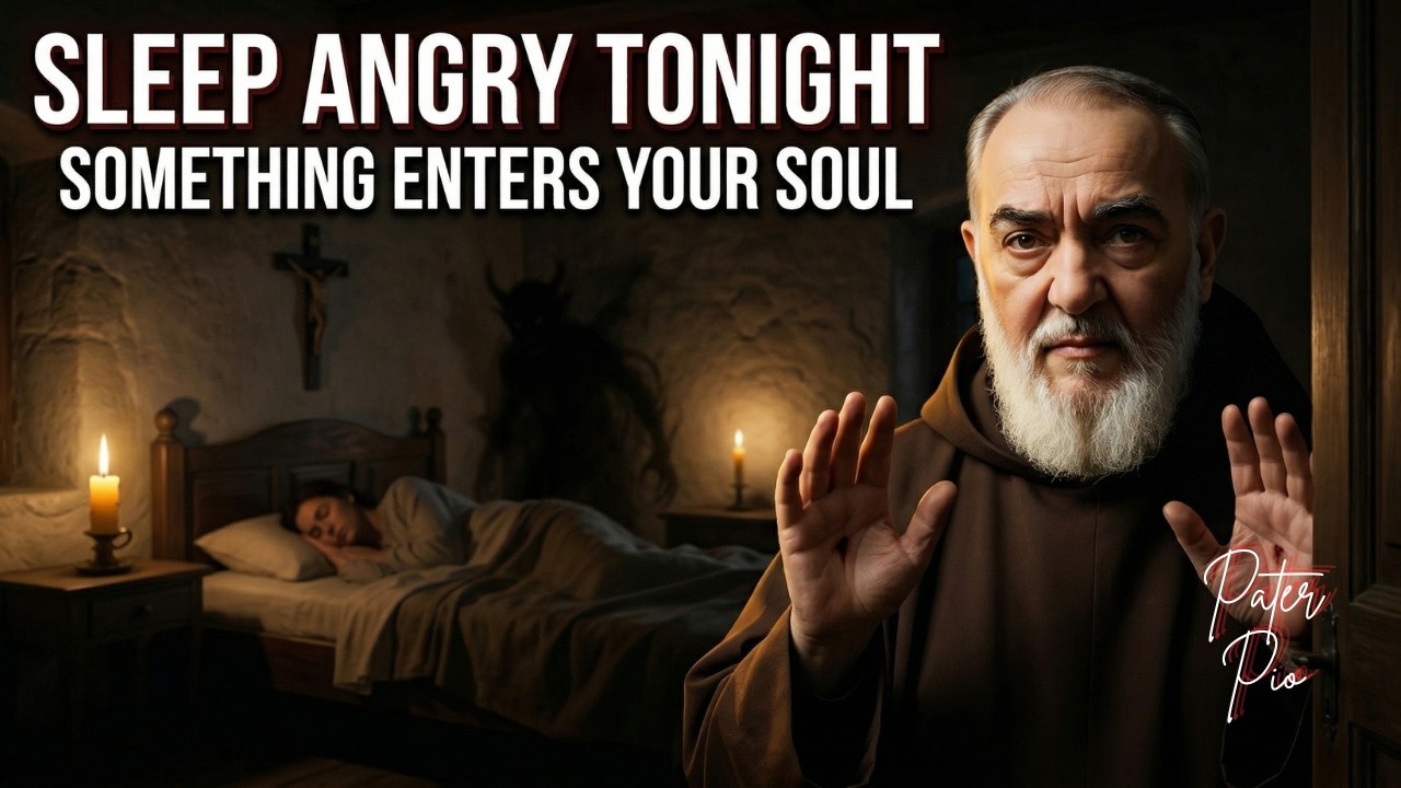 NEVER Sleep Angry — Padre Pio SAW What Visits You in Your Dreams