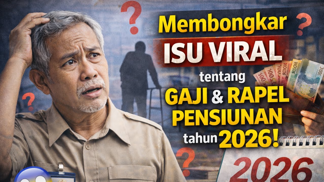 Membongkar ISU VIRAL tentang GAJI dan RAPEL Pensiunan Tahun 2026!