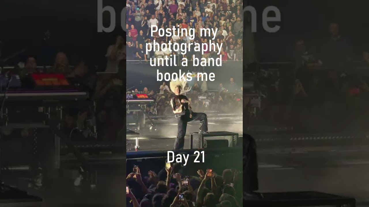 I’m posting my photography every day until I get booked