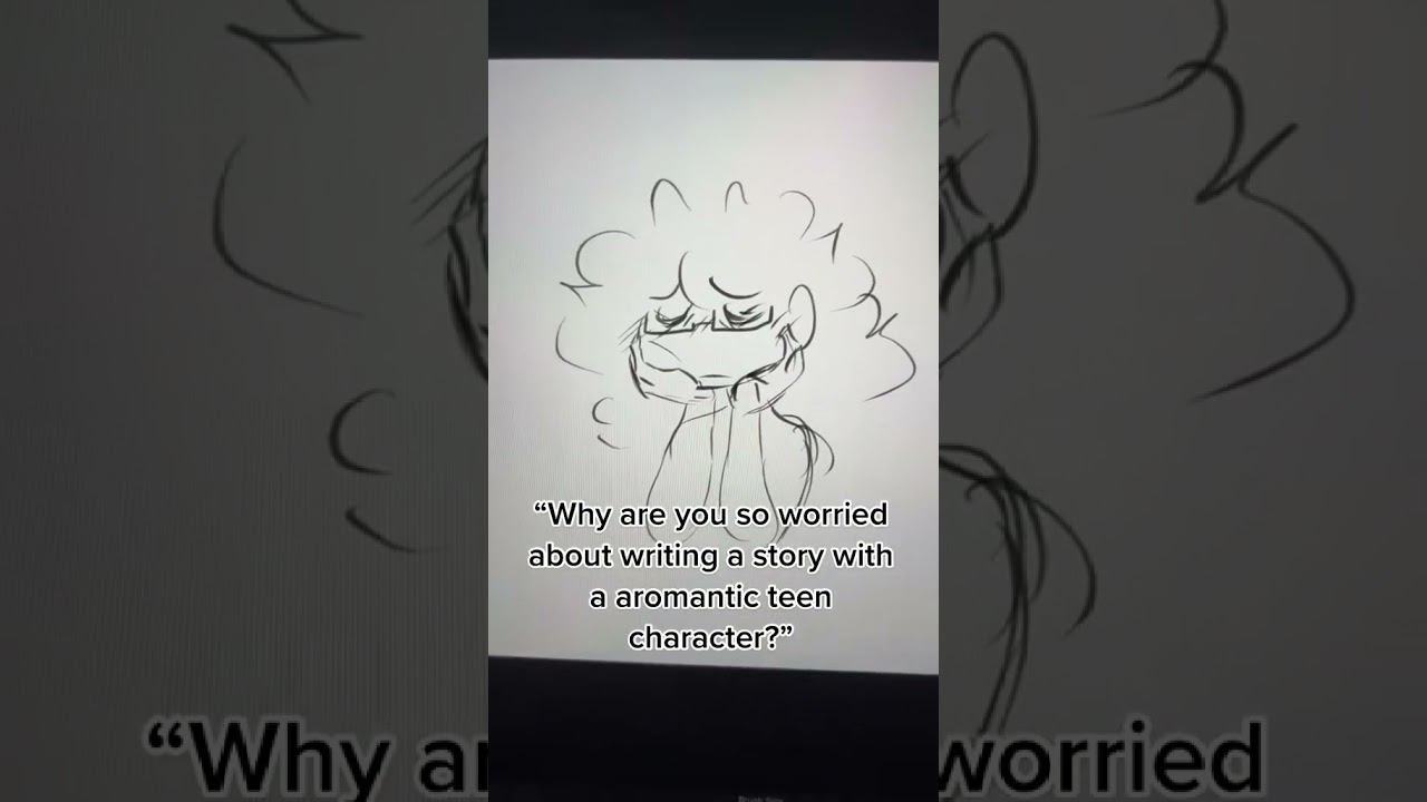 Tragic. #art #aromantic #aroace