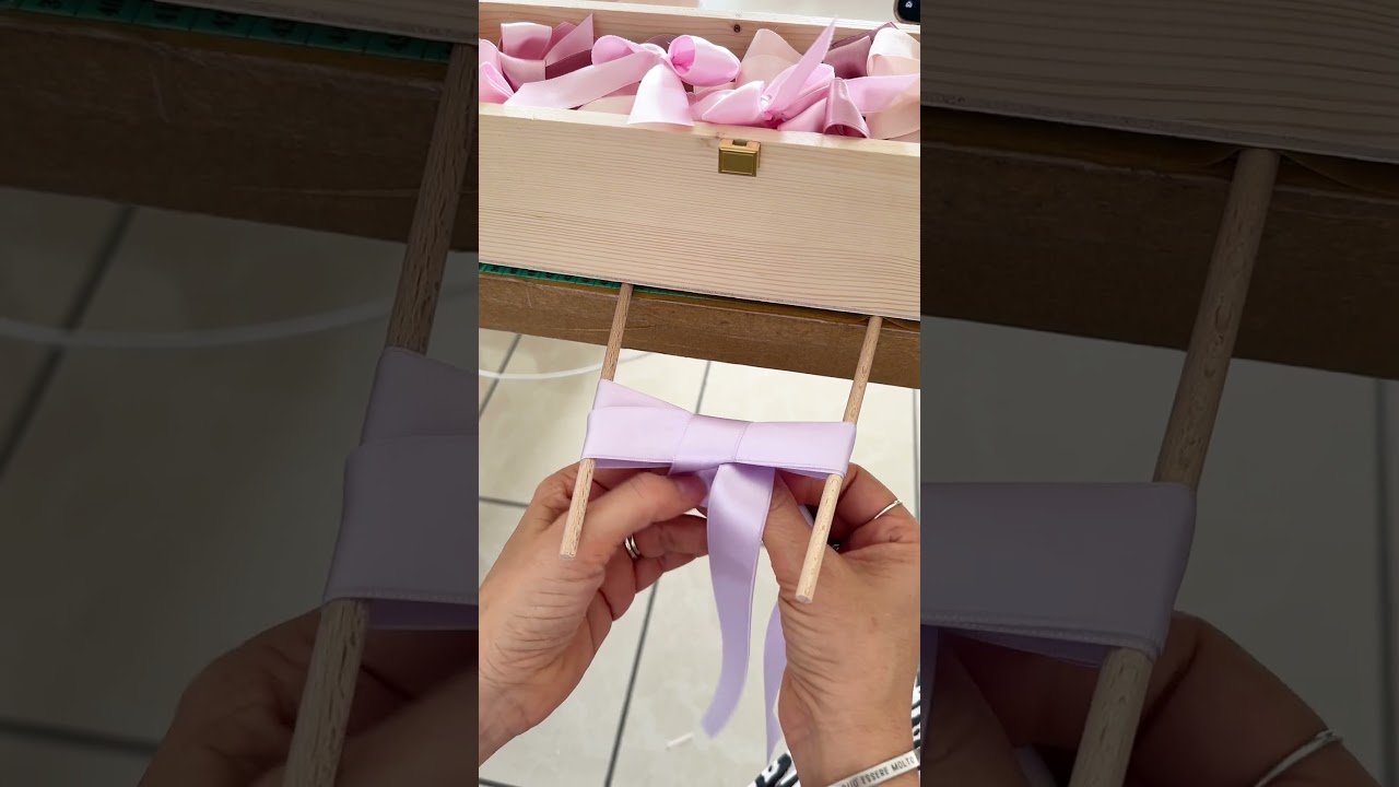 Tutorial facile doppio fiocco #diy