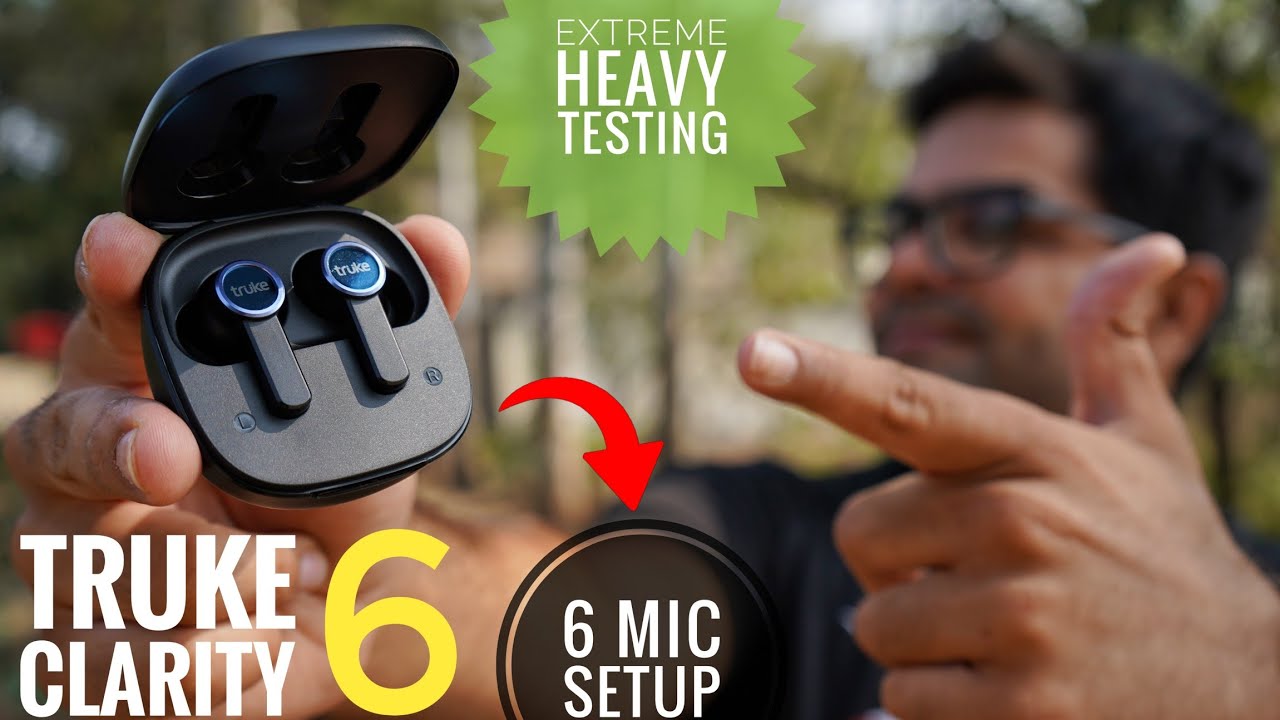 I Tested These Best Calling Earbuds Under 1500 ⚡⚡ truke Buds Clarity 6 True Wireless Earbuds ⚡⚡