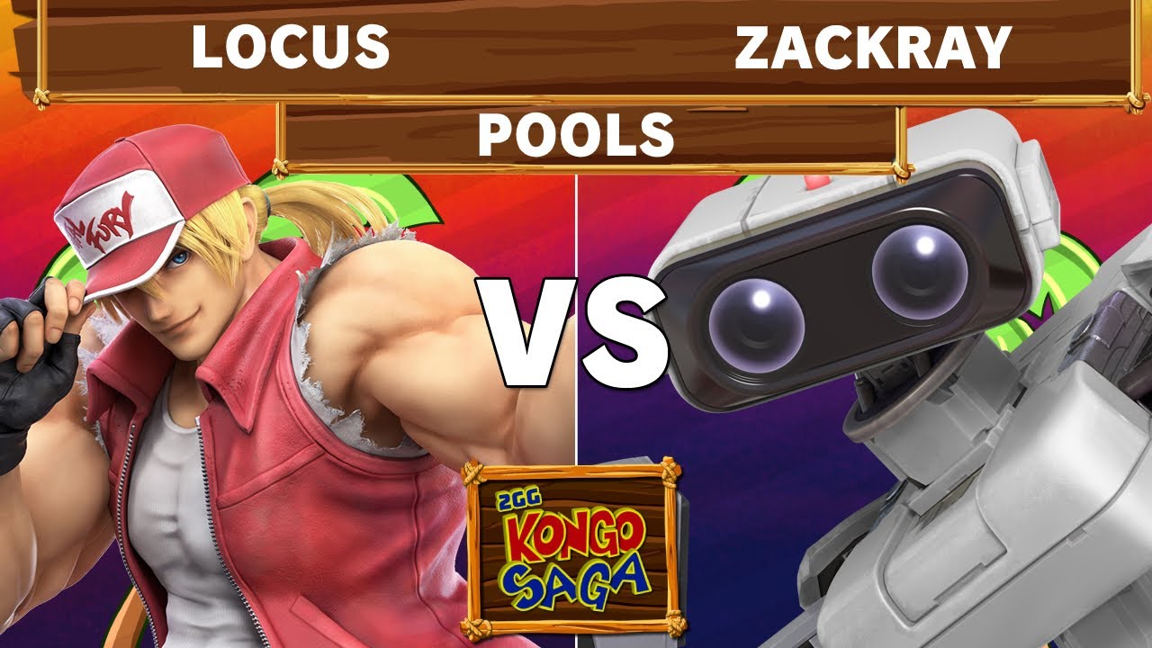 2GG Kongo Saga - Locus (Terry Bogard) Vs GW | Zackray (ROB) Winners Pools - Smash Ultimate