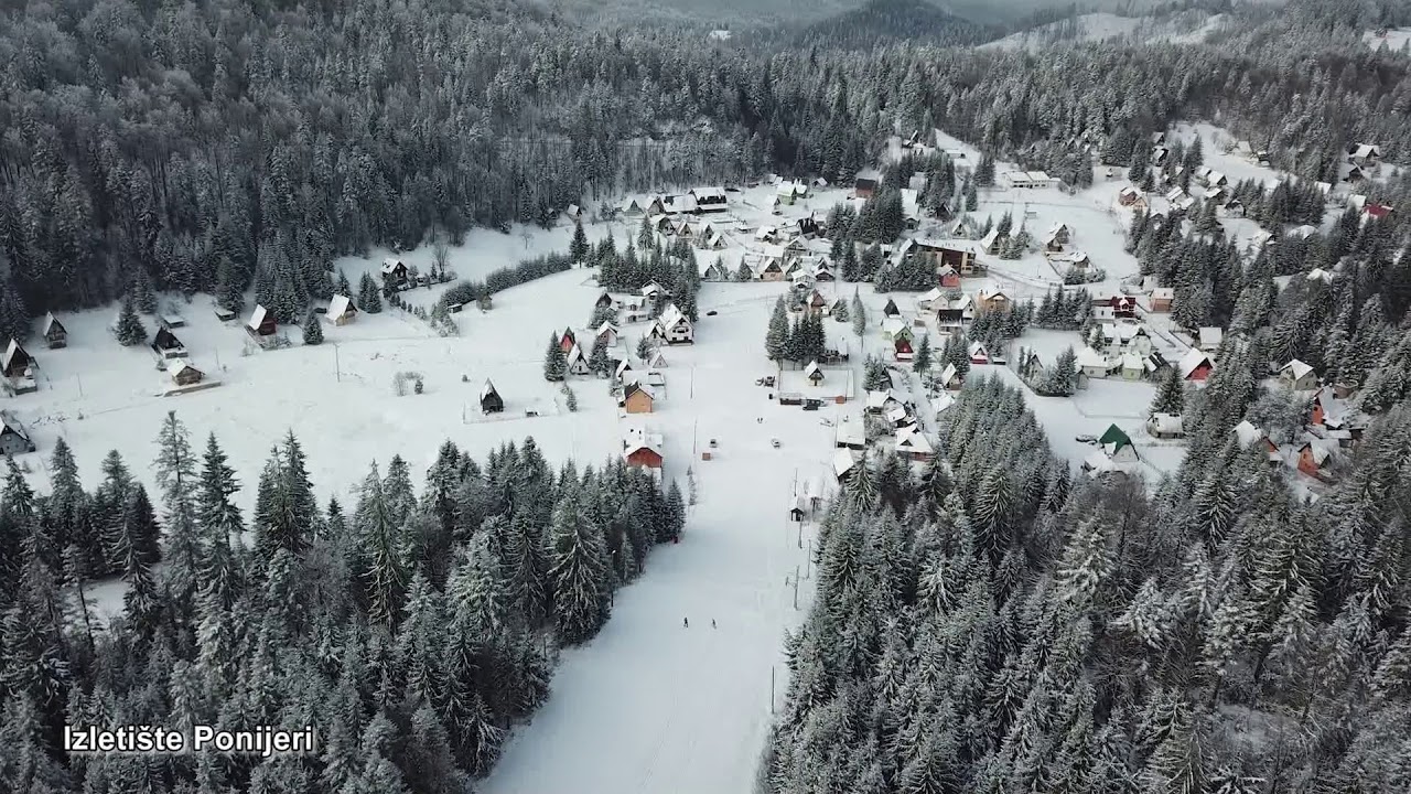 Planinsko izletište Ponijeri u zimskom periodu