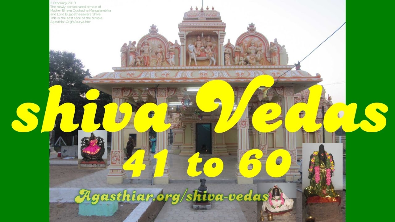 Eye Disease Cure - SHIVA Vedas 41 to 60 - Healthy Eyes - Learning Aid