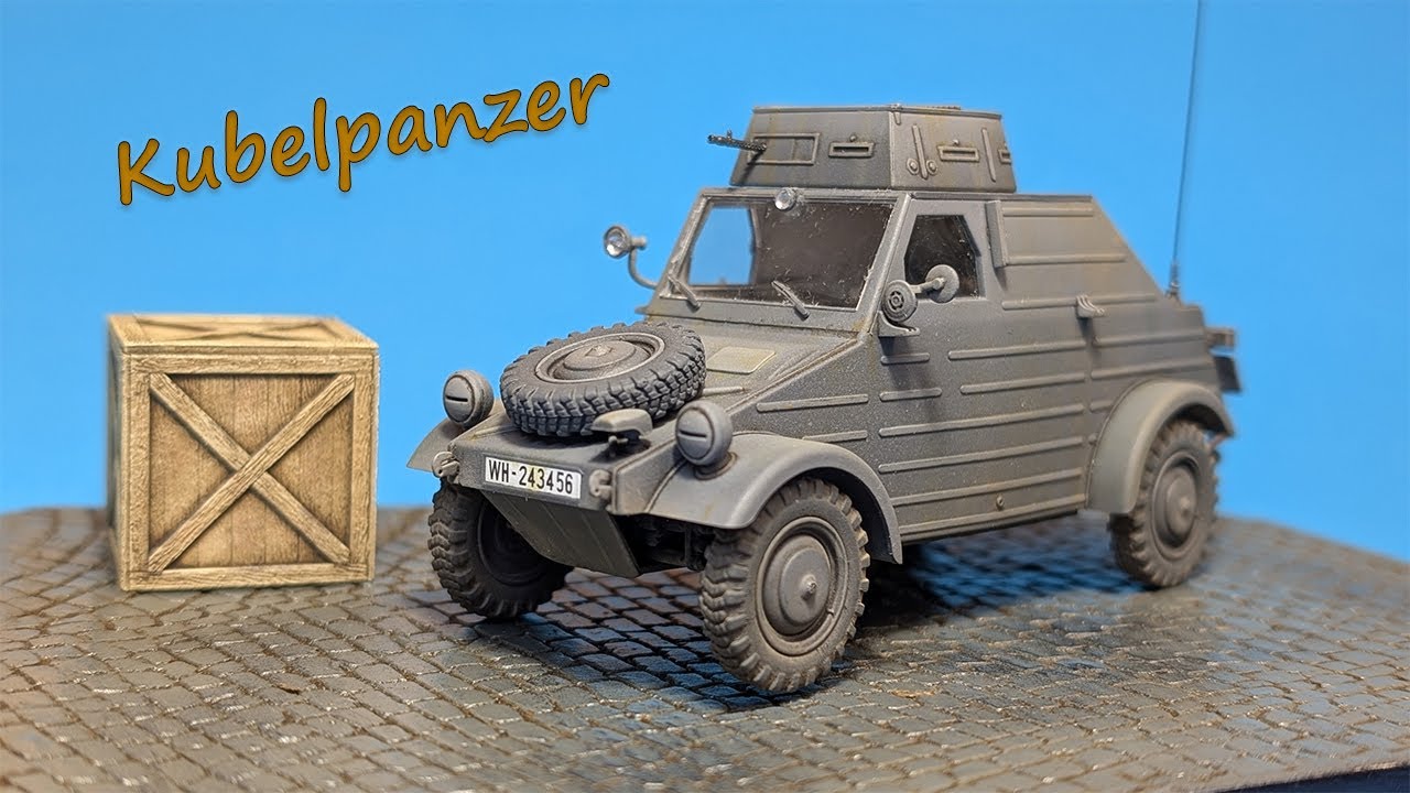 Kubelwagen, but it is PANZER - Pkw.K1 Kubelwagen Type 823 in 1/35 from MENG