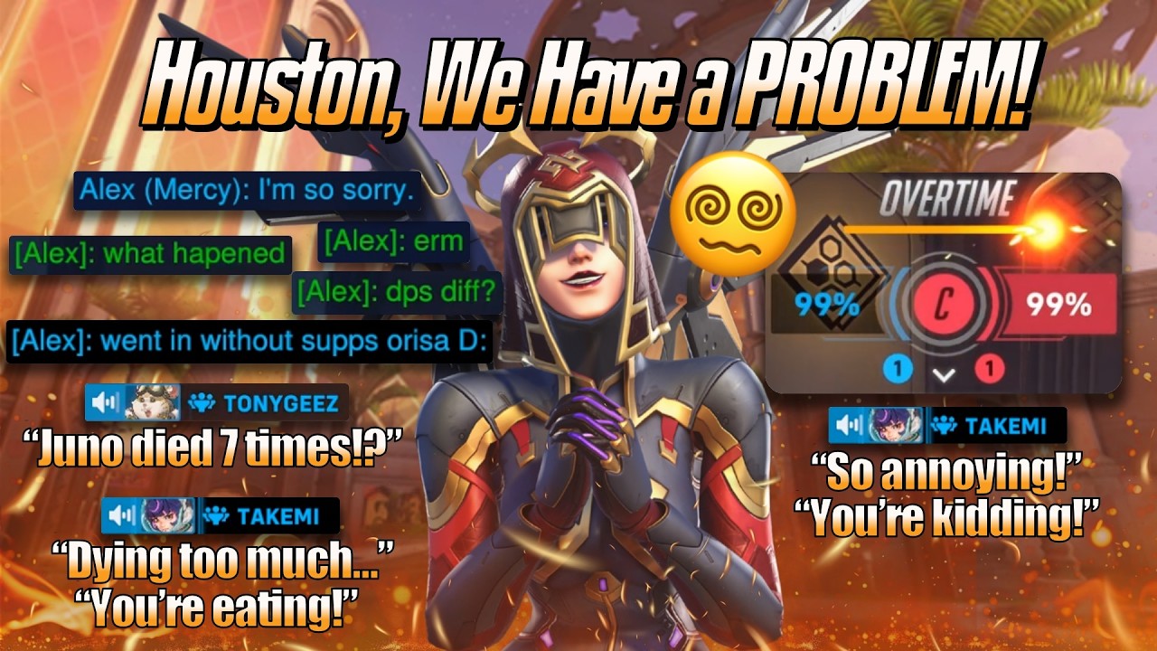 Houston, We Have a PROBLEM! 😵 - Mercy Gameplay & Commentary - Overwatch 2 (Season 20)