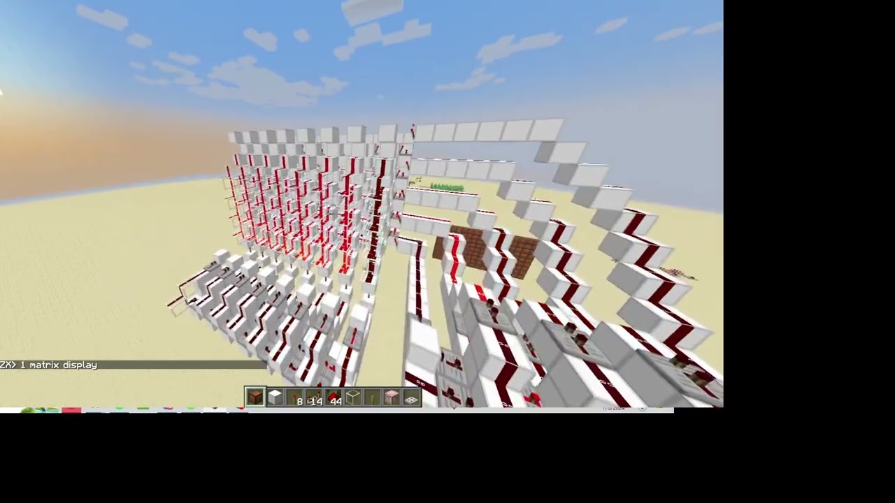 updated version of my bouncing ball redstone