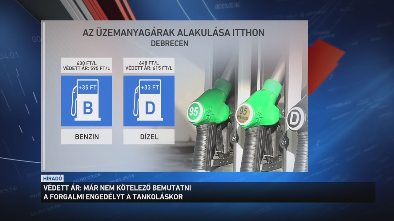 Már nem kötelező a forgalmi engedélyt bemutatni tankoláskor