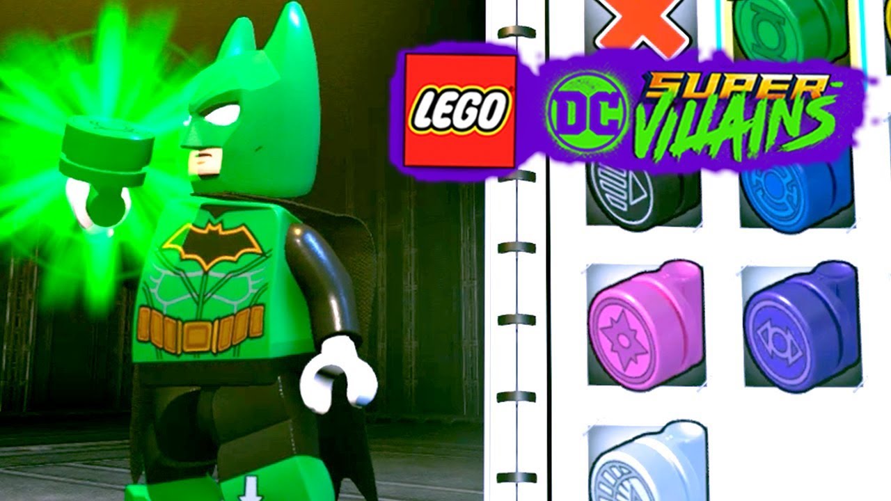 LEGO DC Super villains #186 BATMAN LANTERNA VERDE NO CRIADOR DE PERSONAGENS Dublado