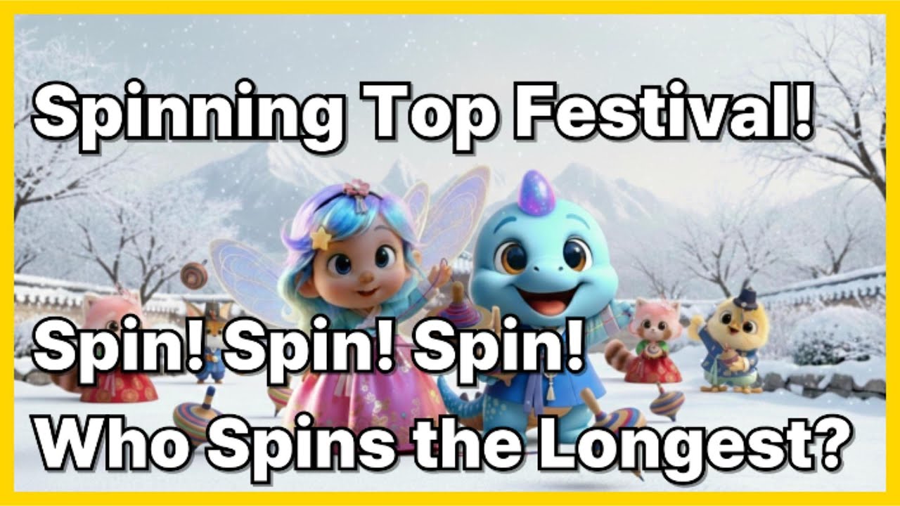 🎵 Spinning Top Festival 🌀 | Traditional Kids Song | Melo & Meloo Kids