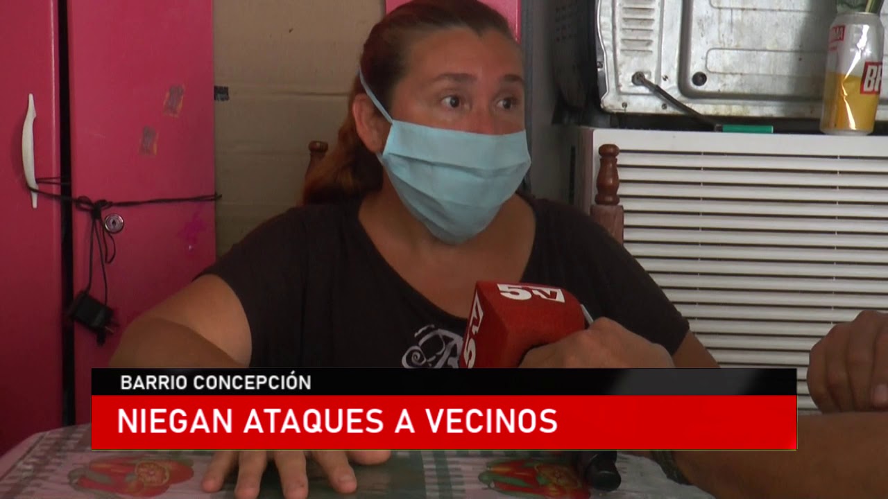 5TV CORRIENETES   PELEA VECINAL EN EL Bº CONCEPCION