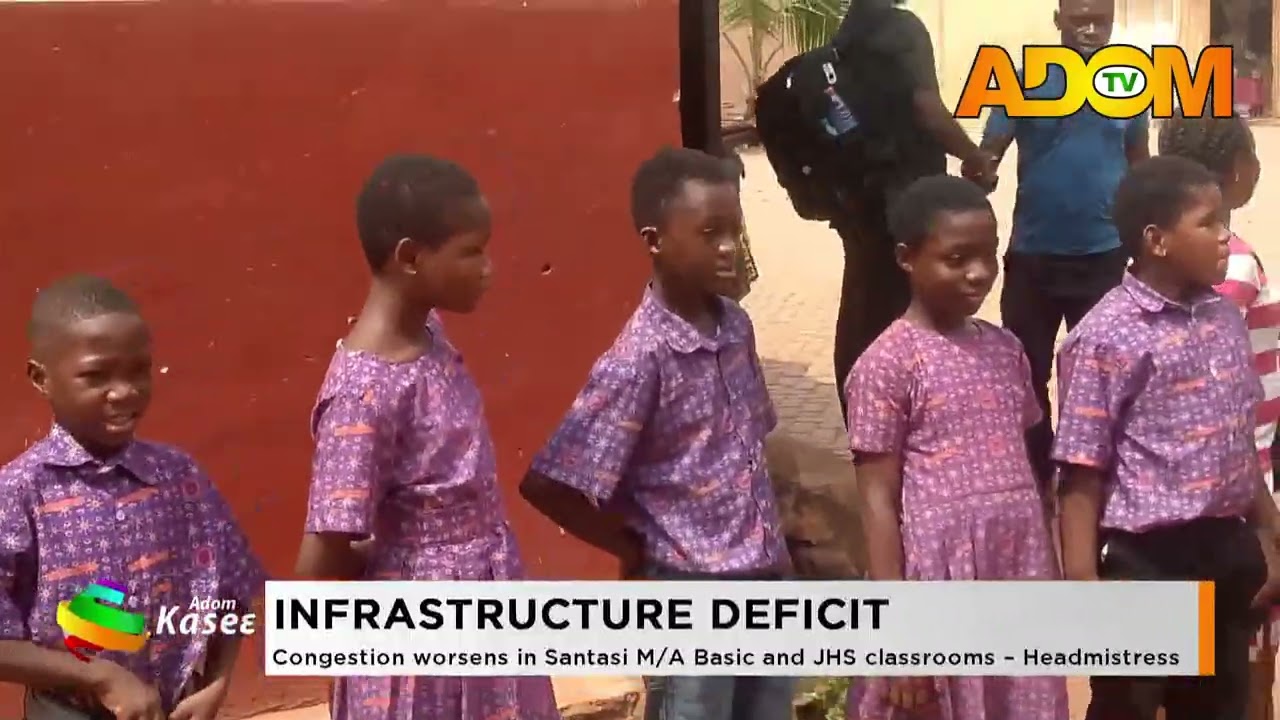 Infrastructure Deficit: Congestion worsens in Santasi MA basic and shs classroom  headmistress