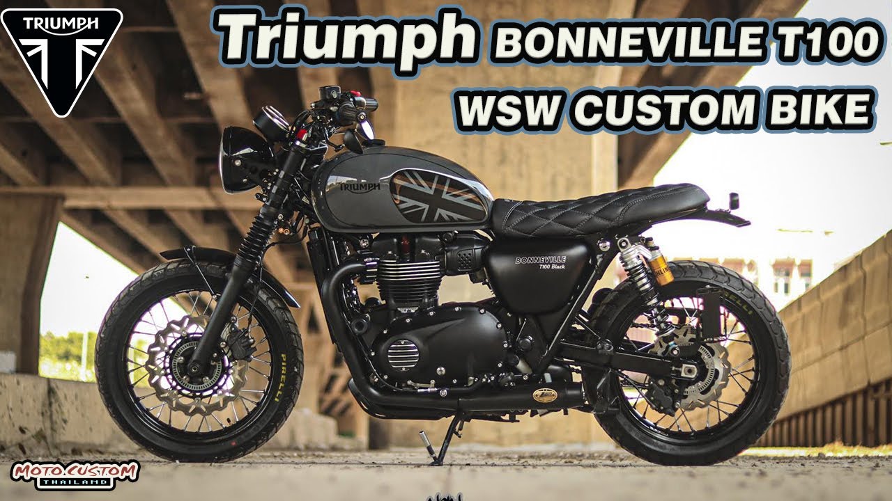 EP117 [SUBTITLE] รีวิว TRIUMPH BONNEVILLE T100 อีกหนึ่งตัวเด็ดจากสำนัก WSW CUSTOM BIKE