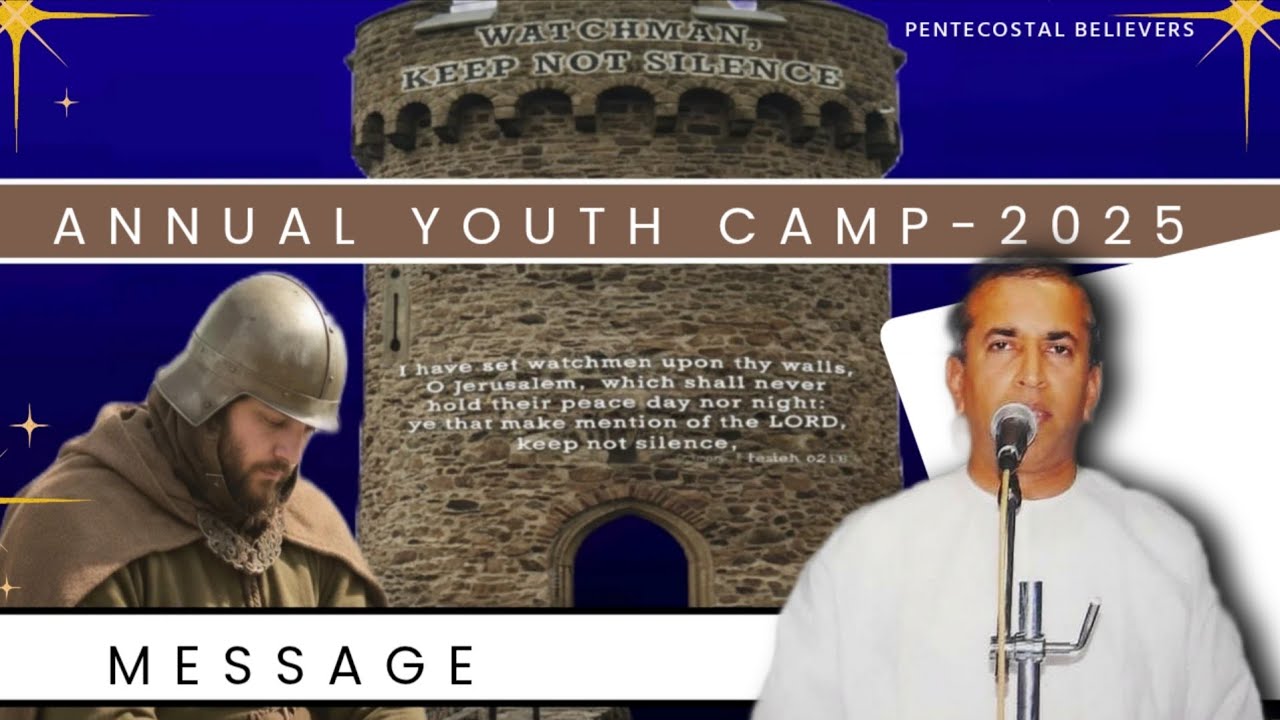 TPM Annual Youth Camp 2025 | Sunday Service Message | Pas. Abraham Mathew 