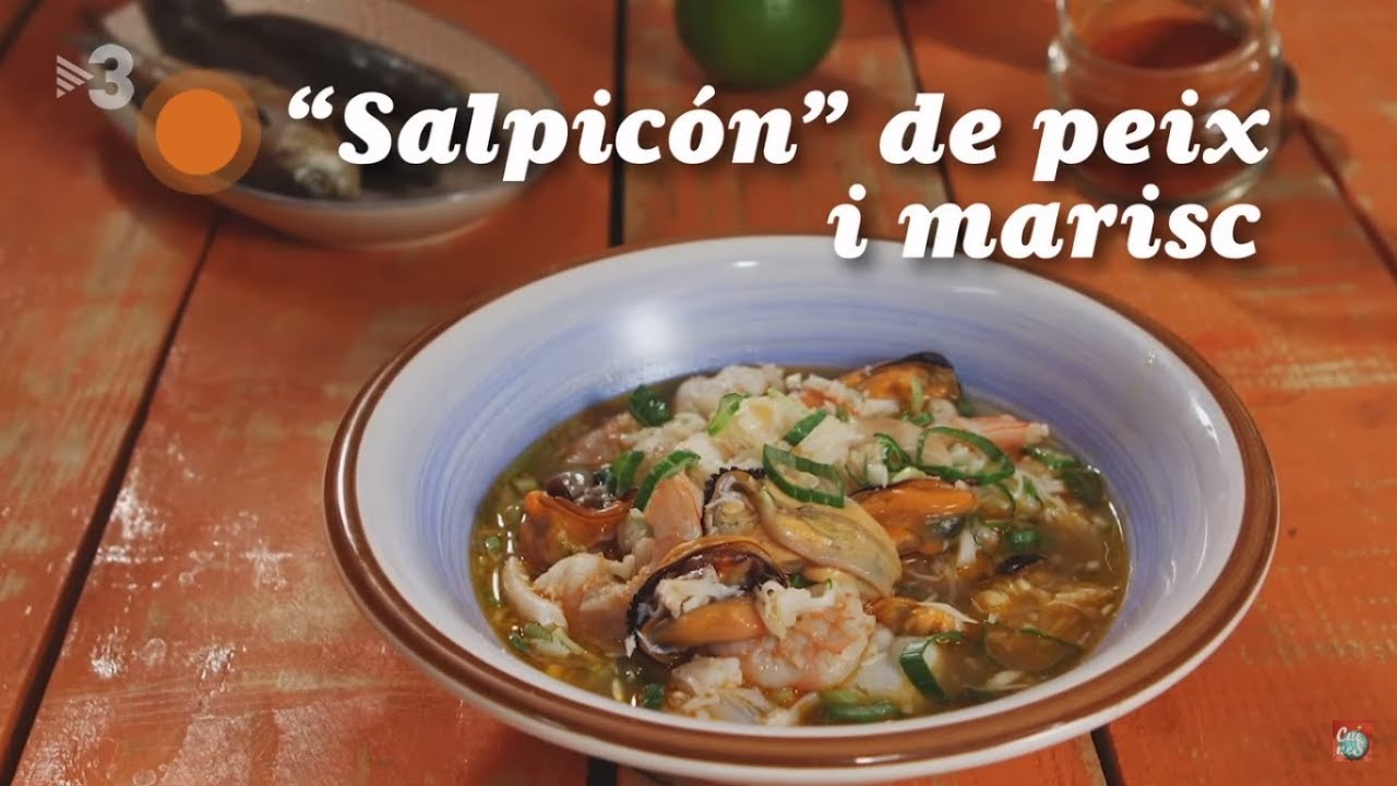 Salpic&oacute;n de peix i marisc