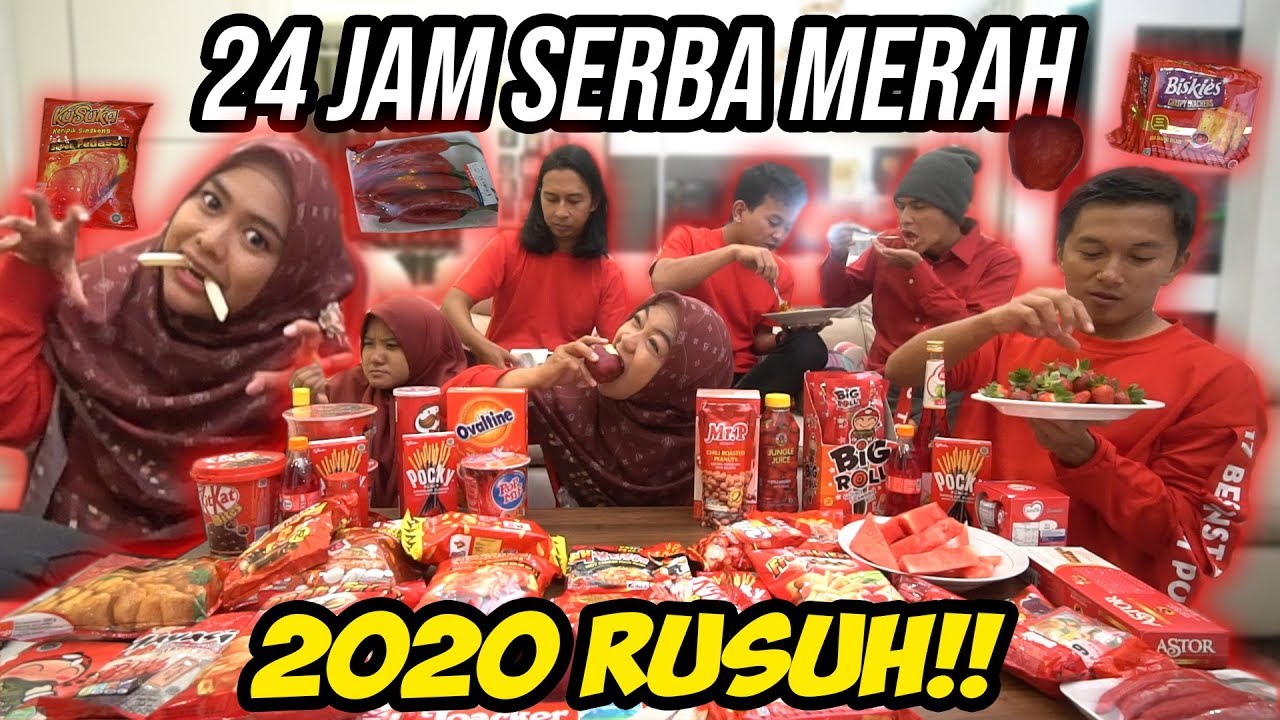 24 JAM SERBA MERAH Pertama Kali di 2020!!