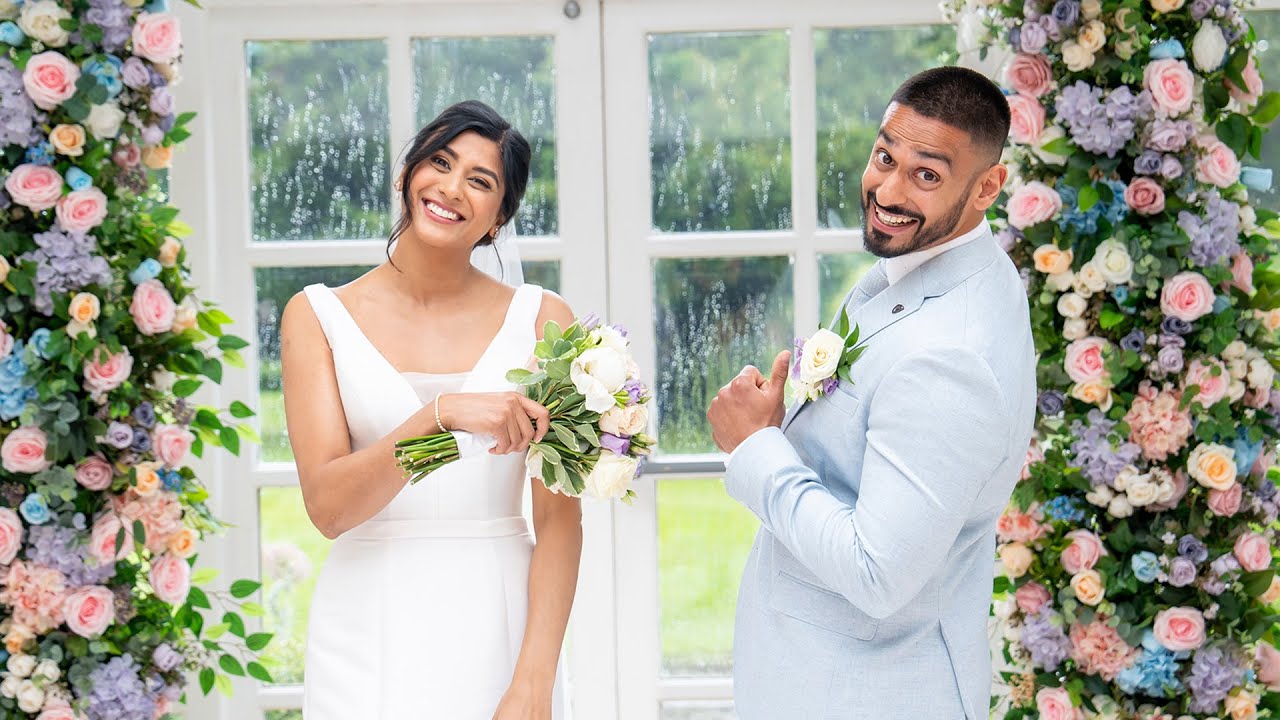 Nikita & Nakul's Beautiful Civil & Hindu Wedding Highlights | Stapleford Park & Ladywood Estate