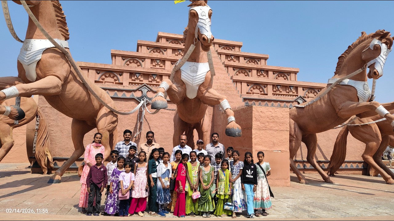 MPPS SINGARAIPALLY school tour bahubali location RAMOJI FILMCITY 2026