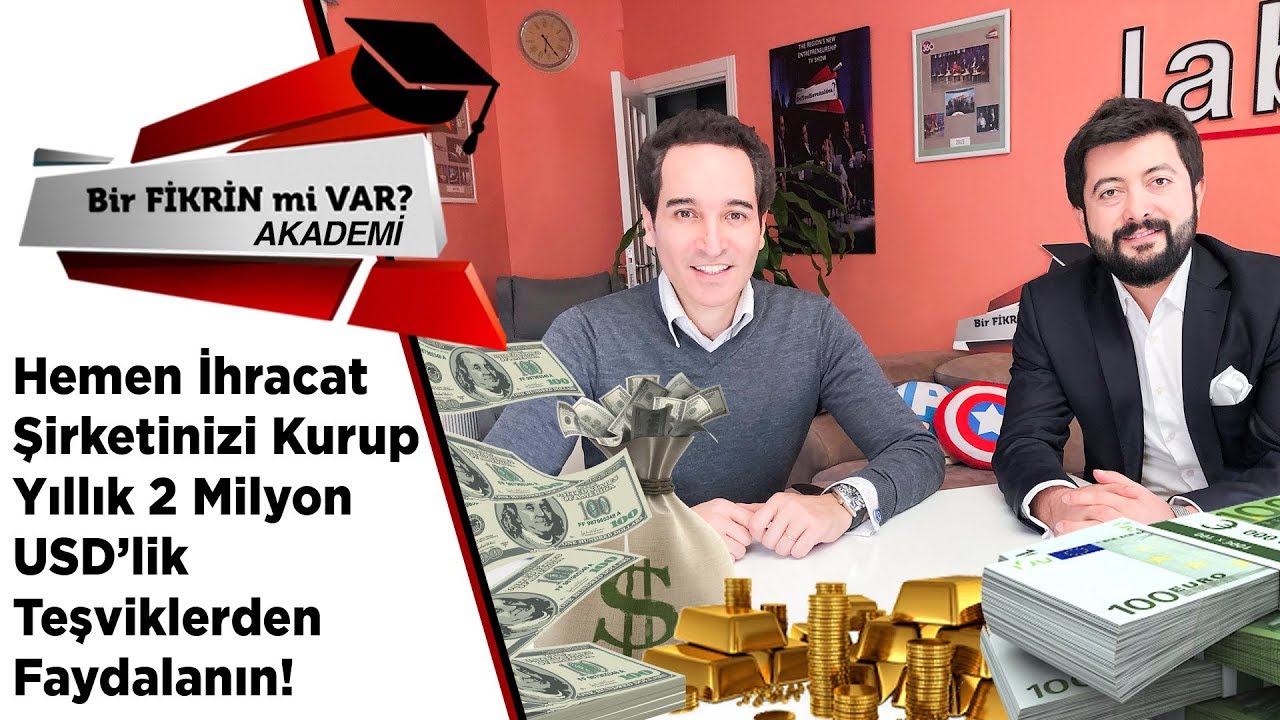 Süper Fikir: Hemen İhracat Şirketinizi Kurup Yıllık 2 Milyon USD’lik Teşviklerden Faydalanın!