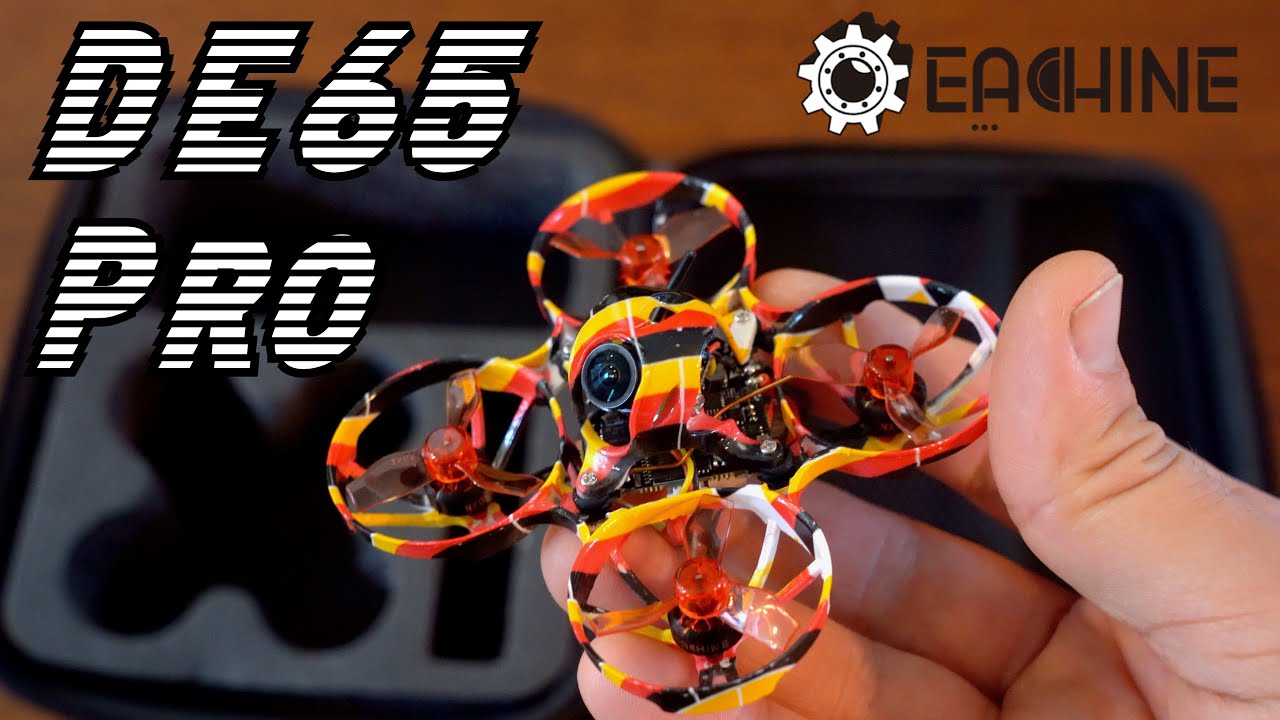 Eachine DE65/US65 Pro tiny whoop (micro drone) with GNB27 1s lipo batteries
