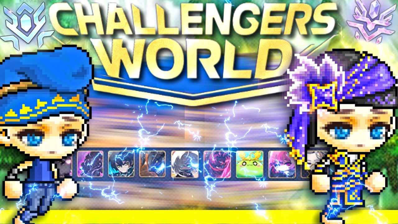 ЗАПУСКАЙТЕСЬ! Ваш персонаж Challenger World в Maplestory делает вот что!
