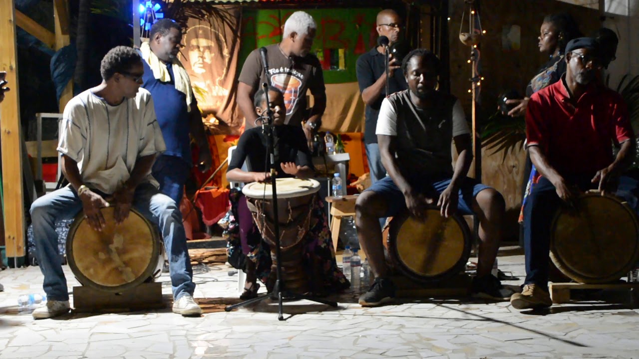 Gwoka Fòs é Tradisyon Cassandre Gamer o markaj Kolboss et M. Numa chantent
