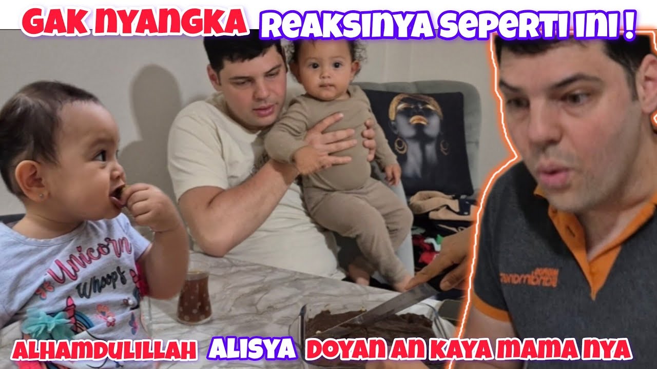 REAKSI SUAMI DI MASAKIN PUDING KESUKAAN NYA #indoturki #kawincampur