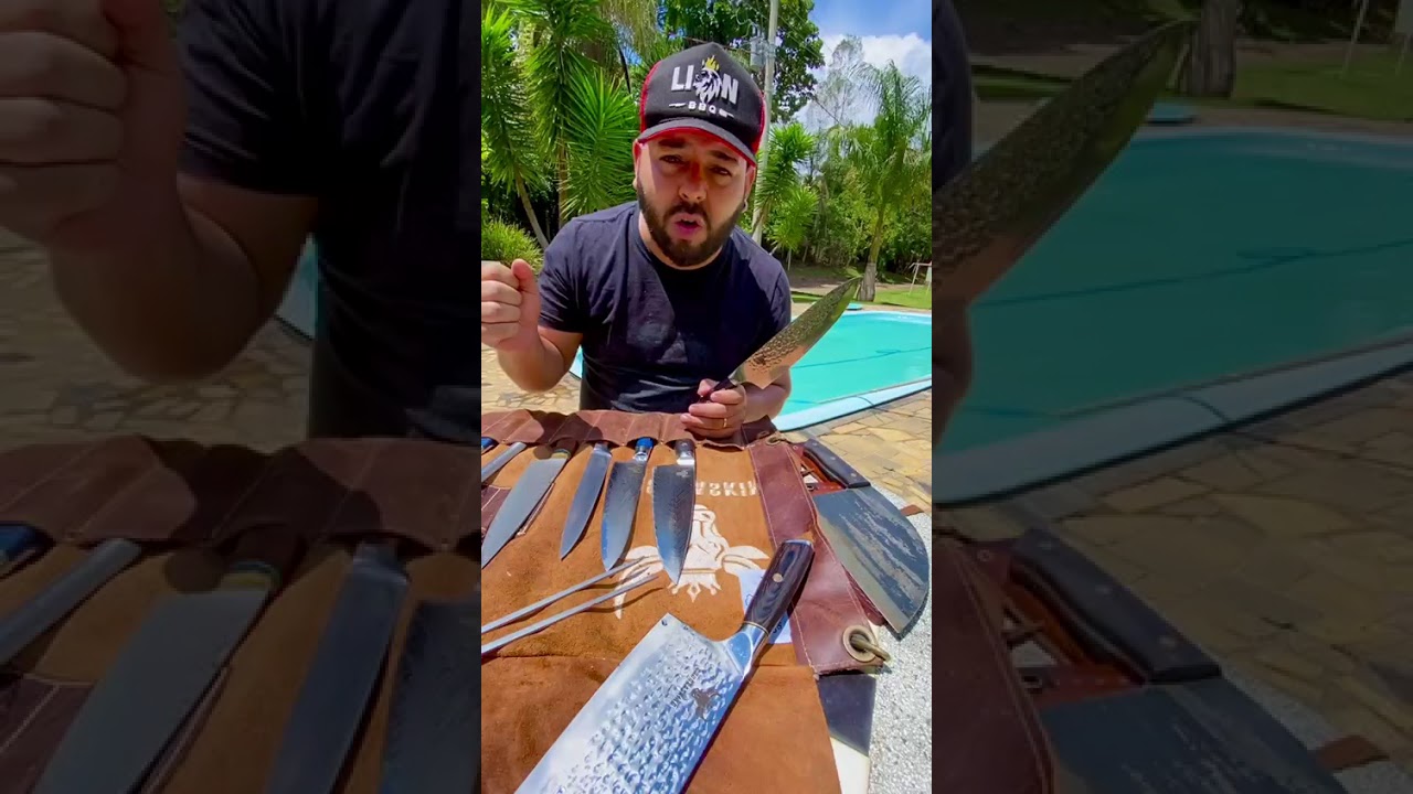 Lion BBQ Kit de facas 2