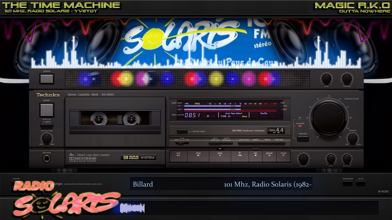 101 Mhz, Radio Solaris (1982-06-04) Time Of Your Life avec Florent Billard