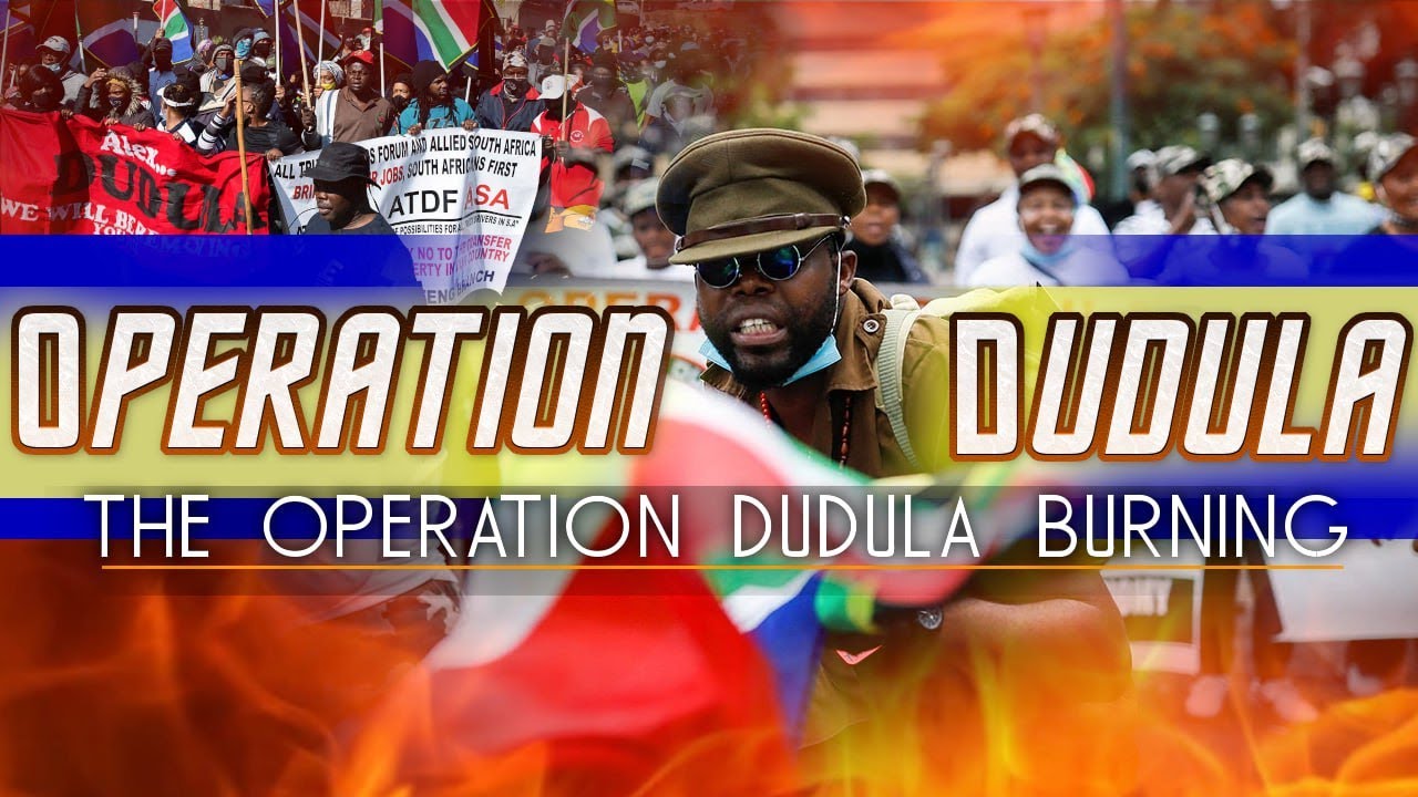 Operation Dudula Burns Down Garments & Place Of Worship Belonging To Illegal Foreigners