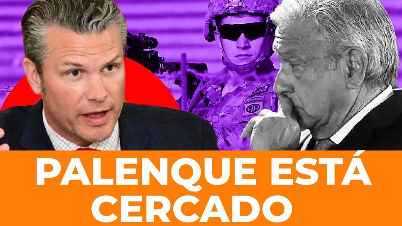 ¡PALENQUE RODEADO! Militares del Comando Norte de EUA aterrizan cerca del rancho de AMLO.