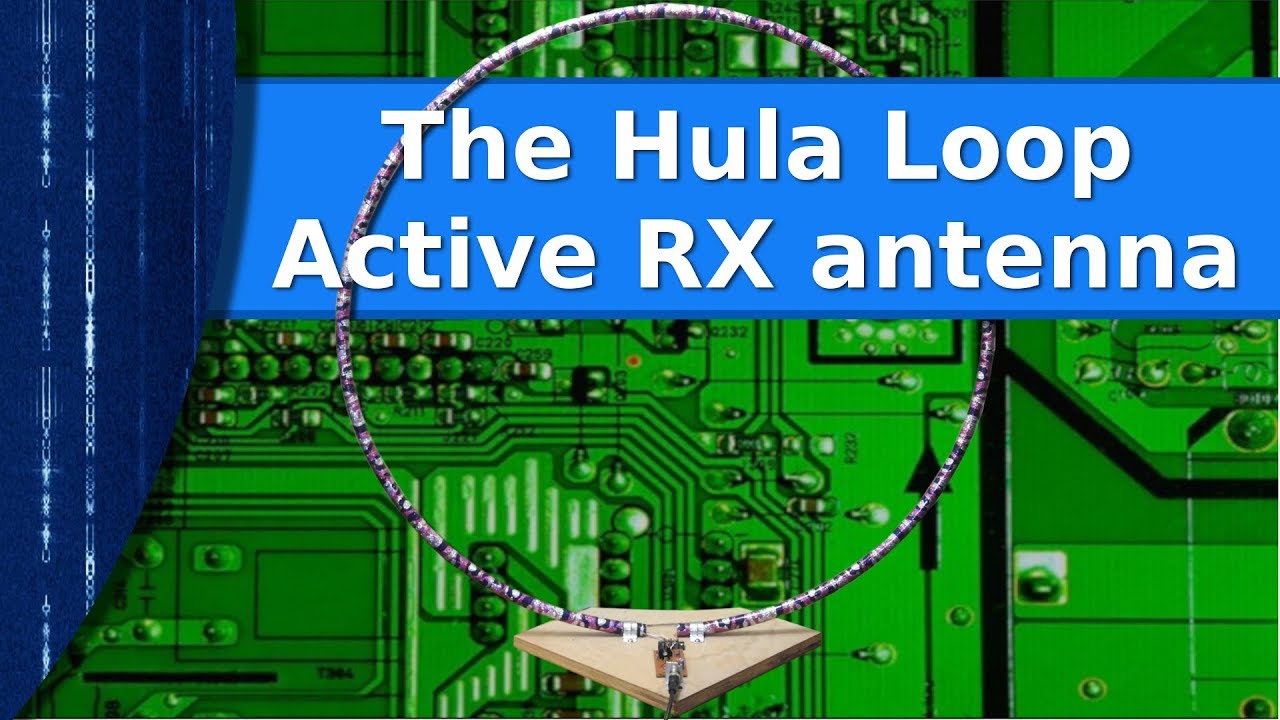 Ham Radio - The Hula Loop active RX antenna