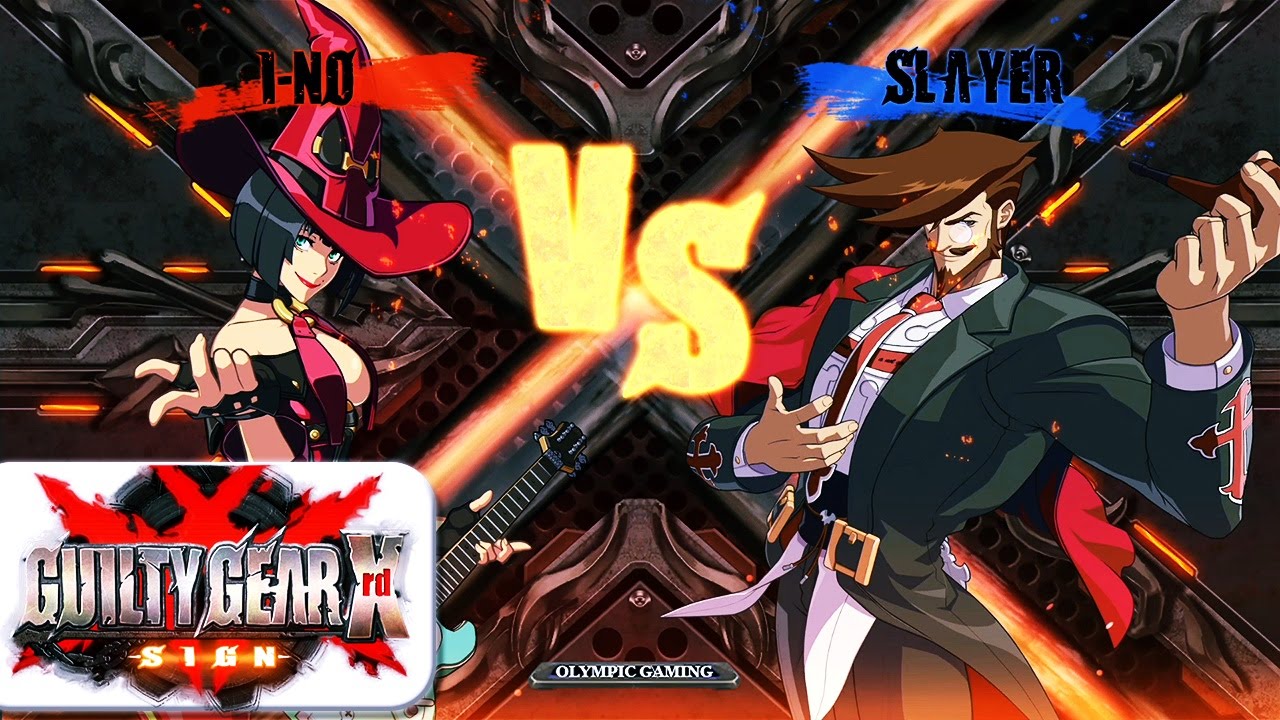 Guilty Gear Xrd: oshinko_AT (I-No) Vs xxSoRyuxx (Slayer) PS4 HD