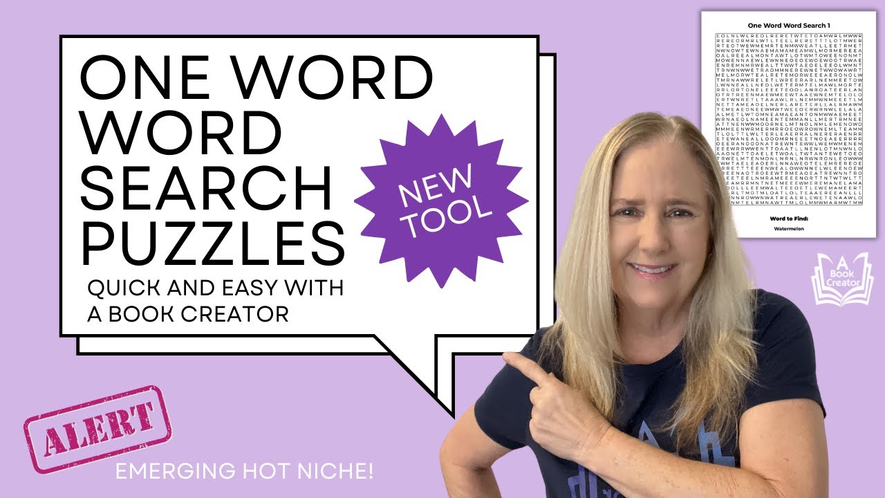 🧩 NEW TOOL ALERT: One Word Word Search Generator is LIVE!