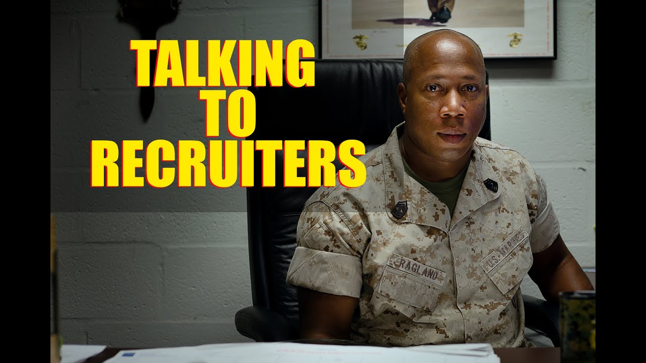 TALKING TO MILITARY RECRUITERS