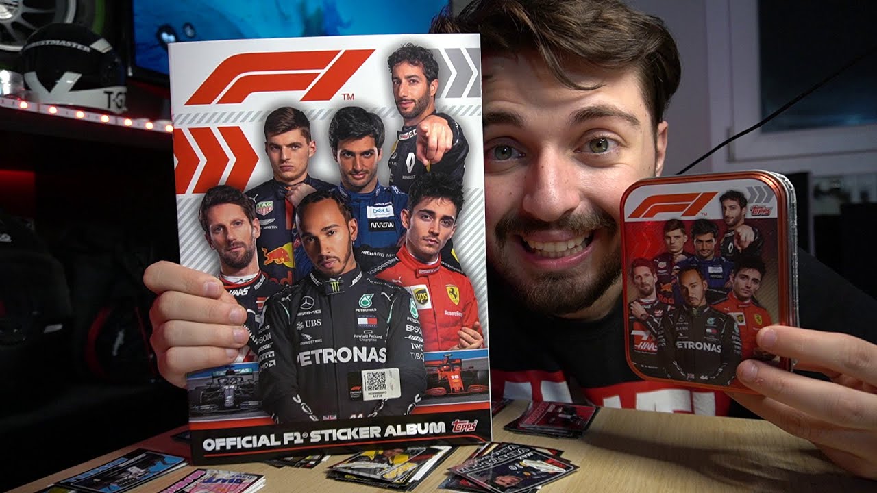 E' ARRIVATO L'ALBUM DI FIGURINE SULLA FORMULA 1 - PRIMO SPACCHETTAMENTO