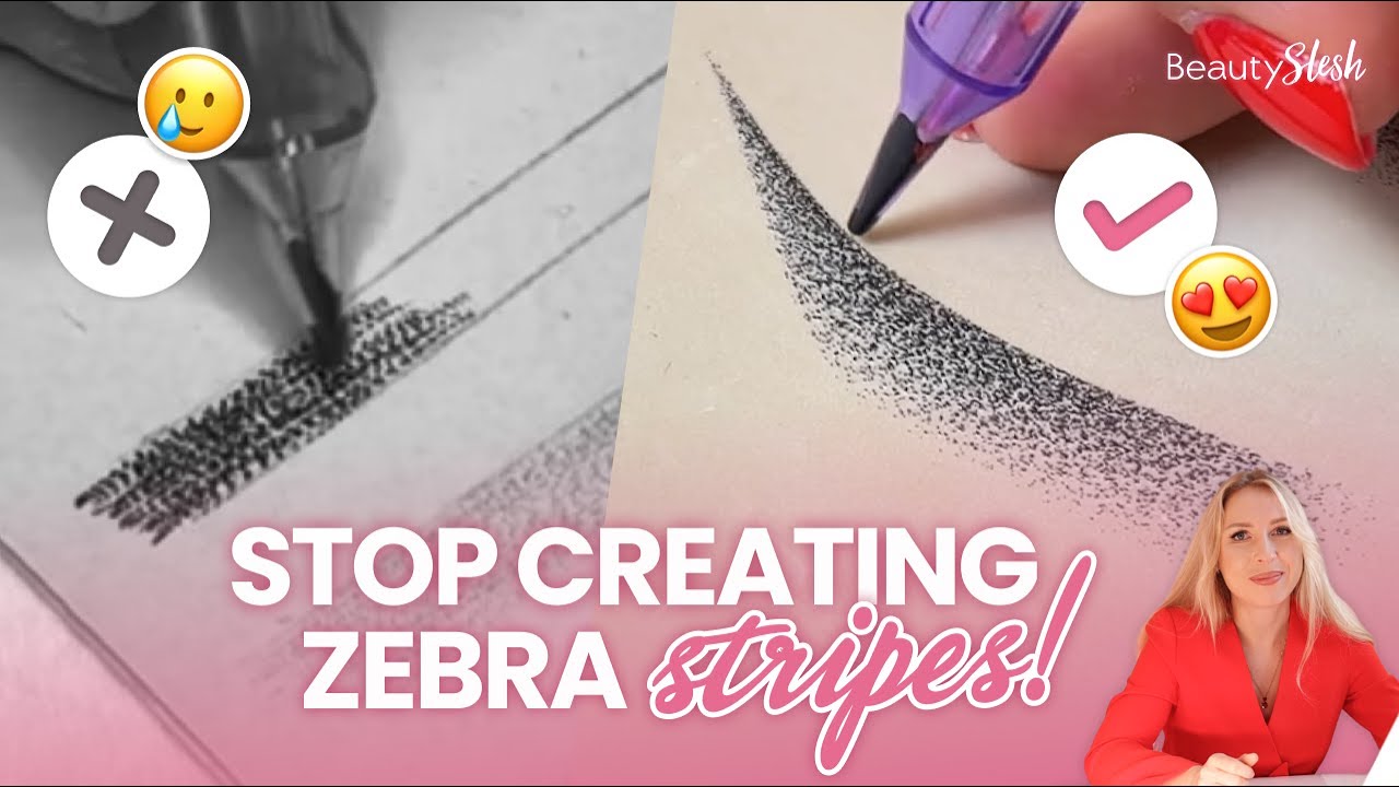 How to avoid zebra shading - latex practice