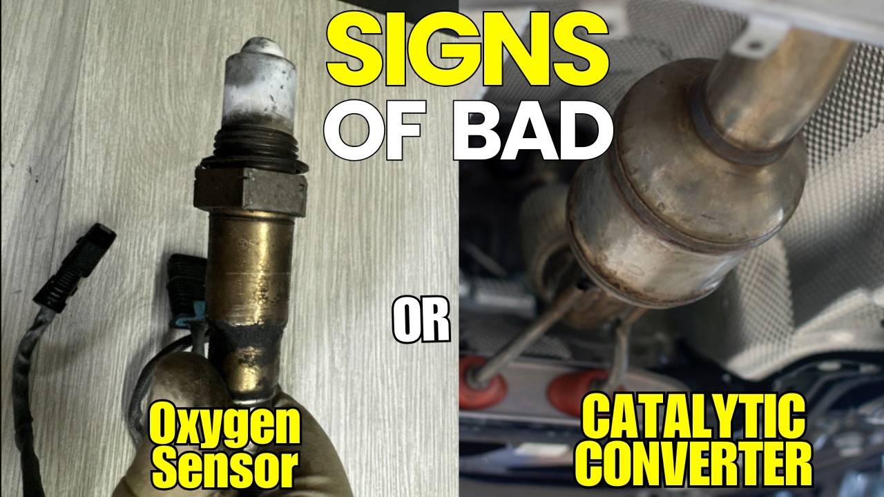 Signs of Bad catalytic converter or O2 sensor |Which one is Bad?