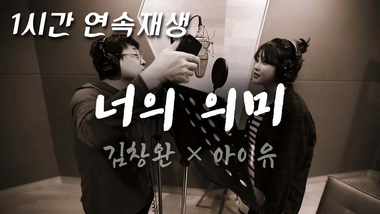 [1시간 연속재생] 아이유 - 너의 의미 (Feat. 김창완)