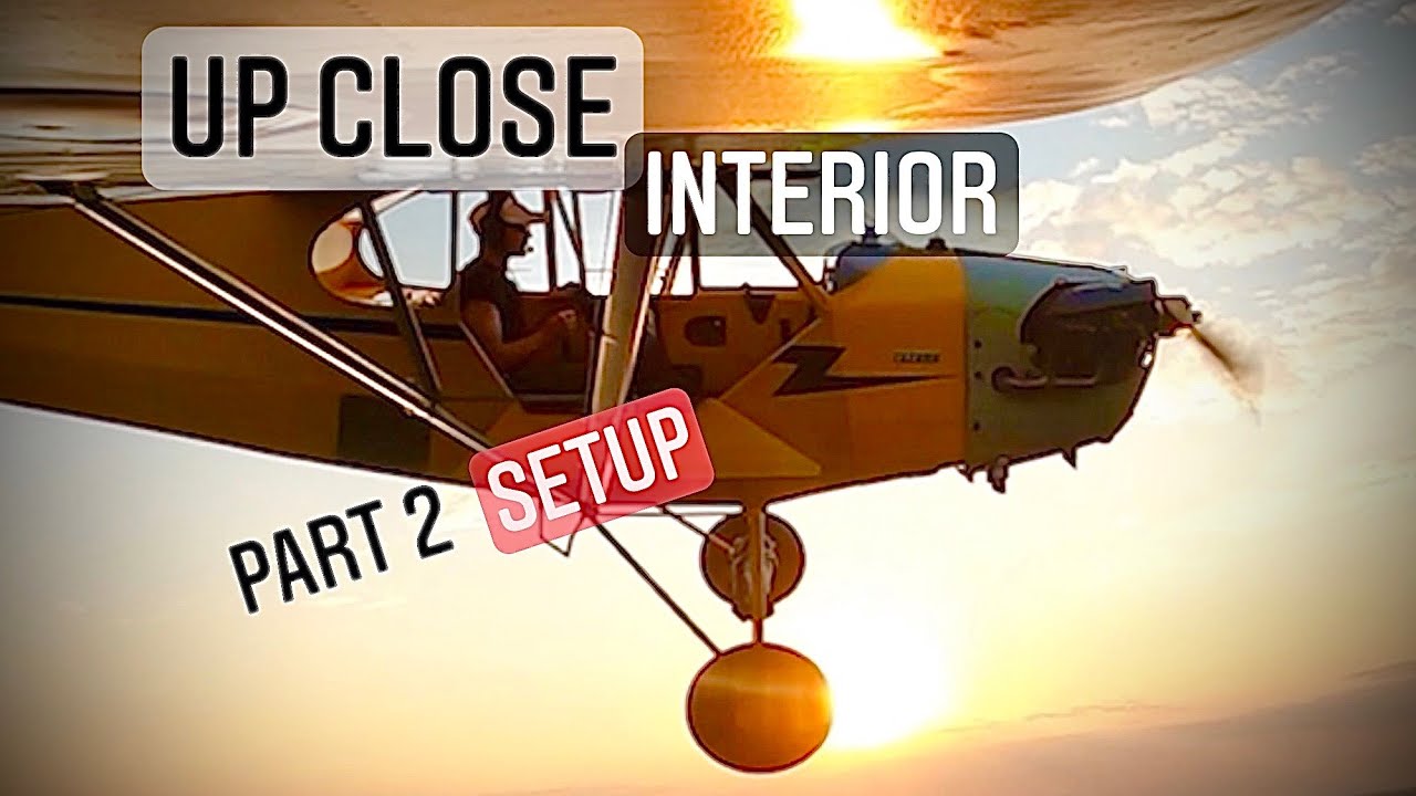 Крупный план | Piper J3 Cub | Интерьер