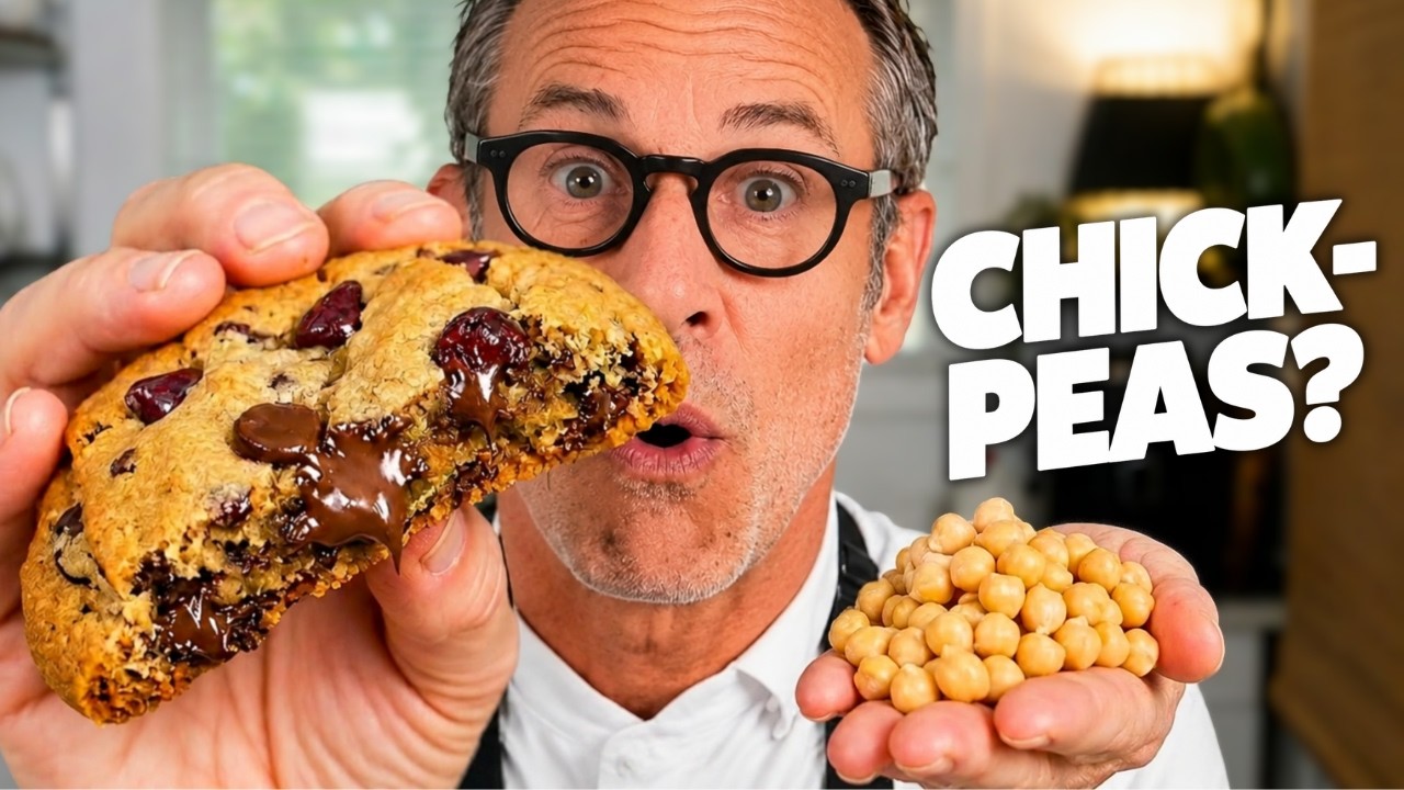 We Finally Tried CHICKPEA COOKIES… and WOW! WFPB, Low Cal, No Oil!